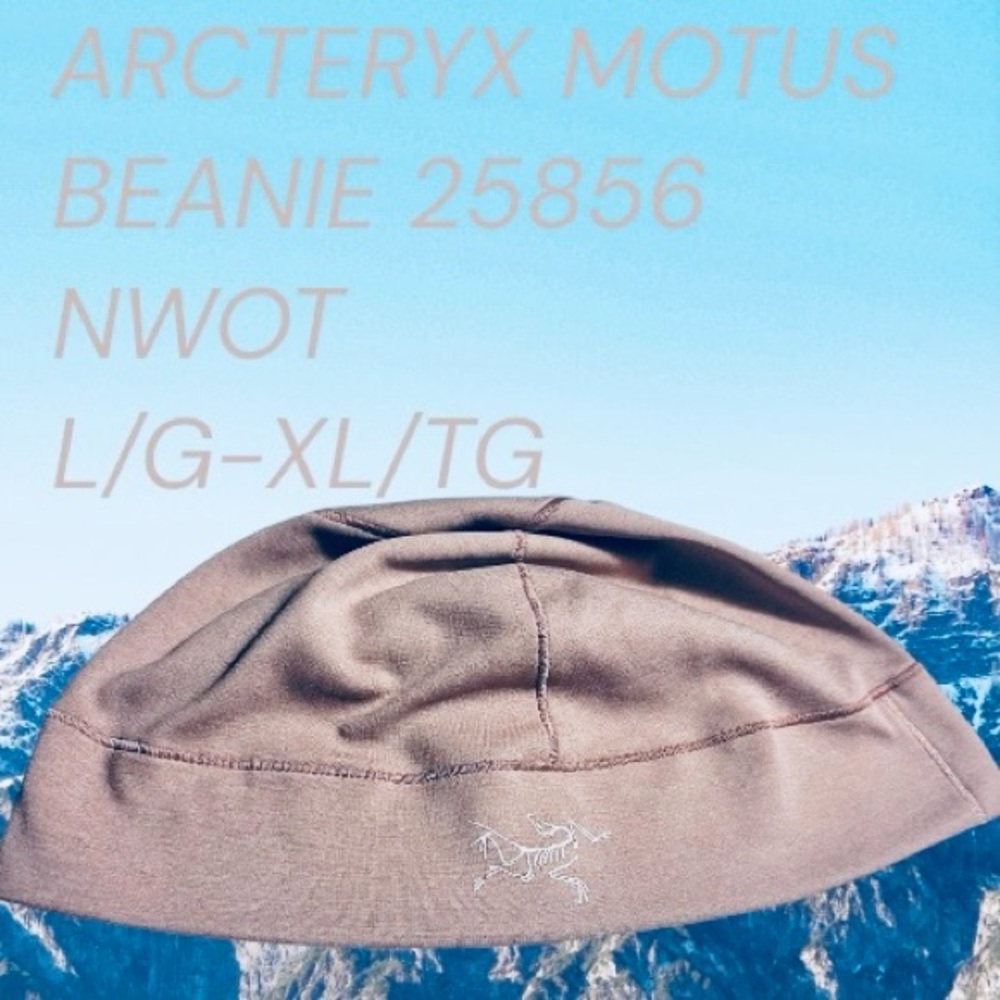 ARCTERYX MOTUS BEANIE COLOR MOMENTUM HEATHER LARE/EXTRA LARGE LIKE NEW PHASIC 2 - Picture 2 of 14